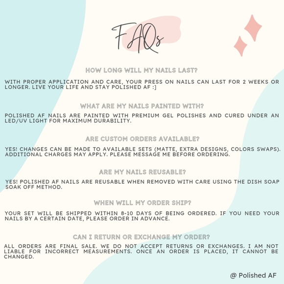 Extended Nail Length (please read) - Picture 6 of 6